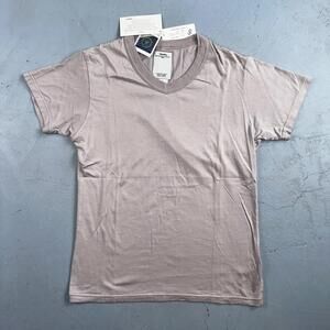 Visvim NWT V-Neck S/S Luxsic Light Purple Small 100% Authentic T Shirt Rare
